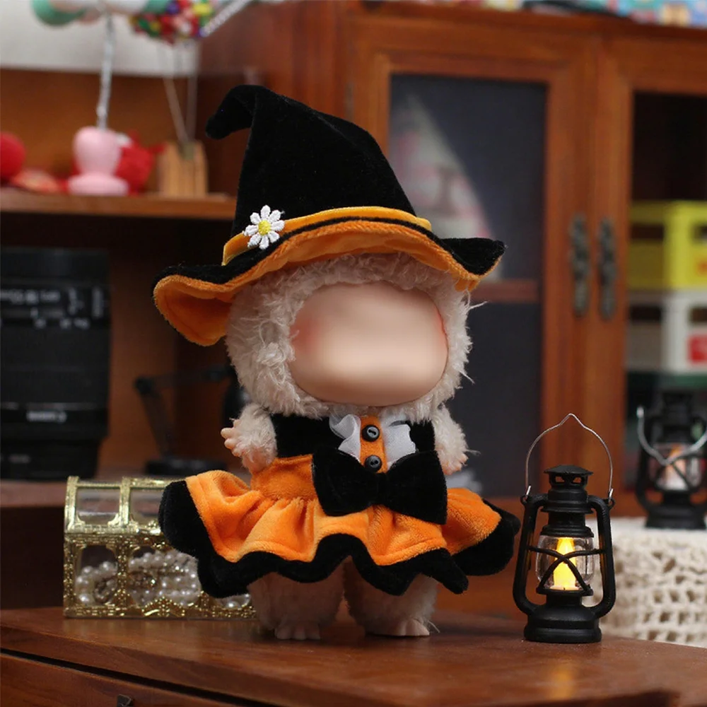 Halloween Pop Kleding Voor VV2V3 17 Cm Lafufu Kleding Accessoires Ghost Stijl Outfit Ontwerp Speelgoed Kostuums Decor Hanger Dress Up