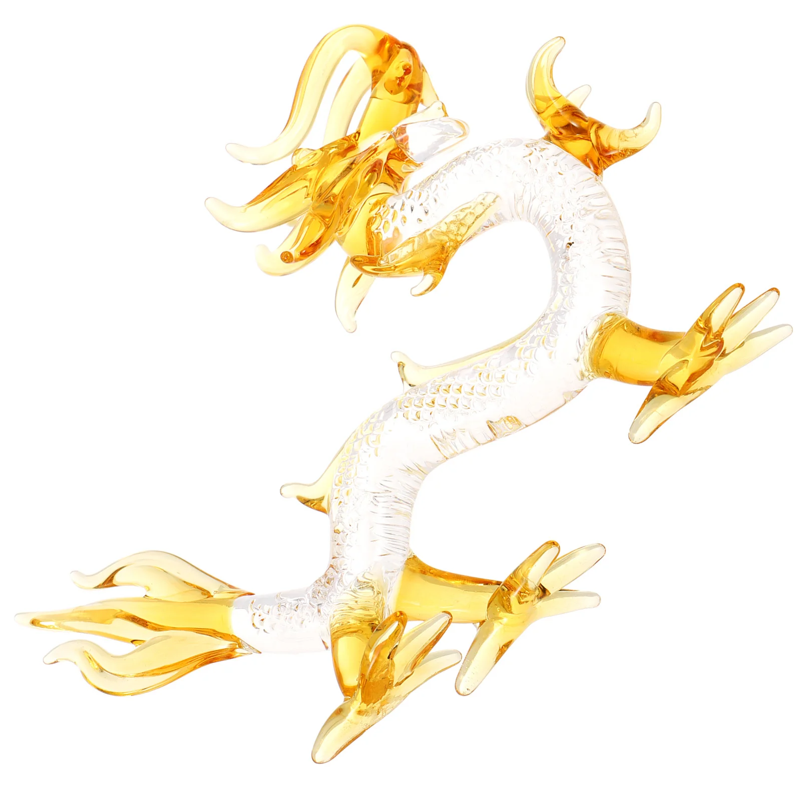 

Zodiac Dragon Sculpture Safe Material Long Lasting Desk Decor Gift Idea Dragon Statue Desk Decor Garden Sculptures