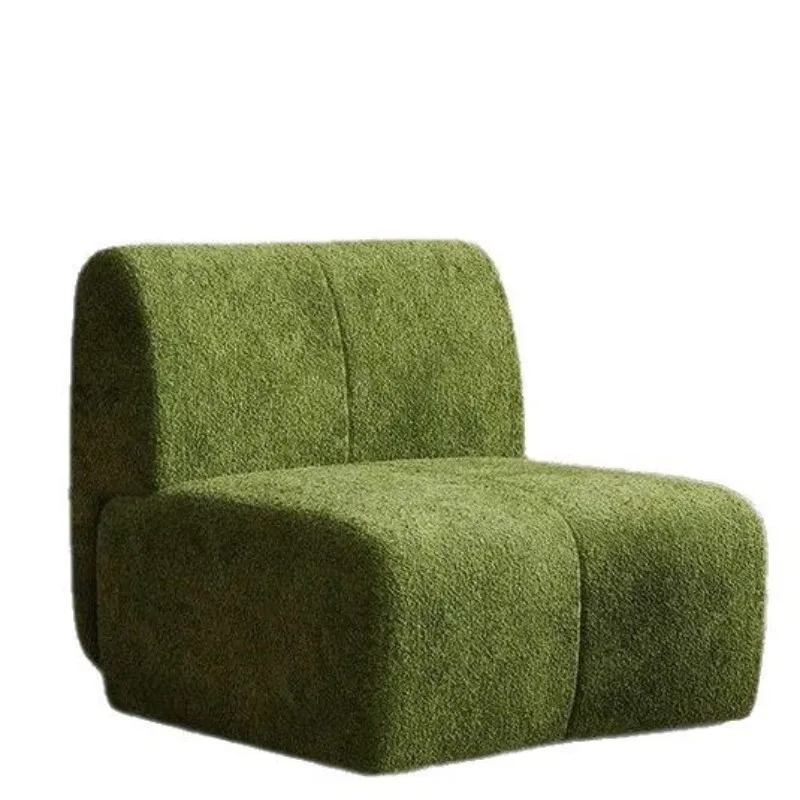 

Modern simple cream style retro light luxury Nordic living room hotel small apartment module combination fabric sofa