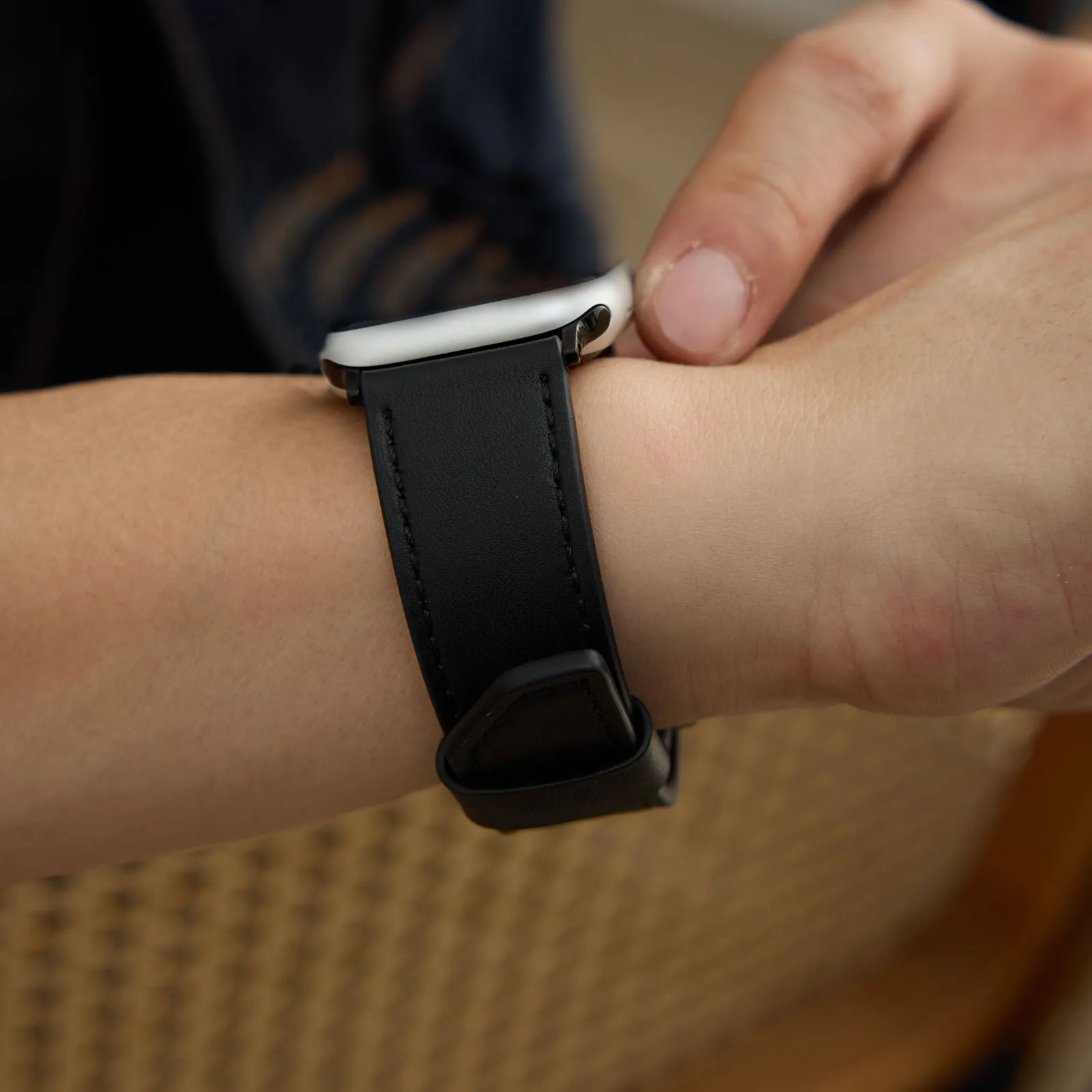 Кожаная петля Correa для Apple Watch Band Series Ultra 10/9/8/7/6/5/4/3/2/1 SE 38 мм 40 мм 41 мм 42 мм 44 мм 45 мм 46 мм 49 мм