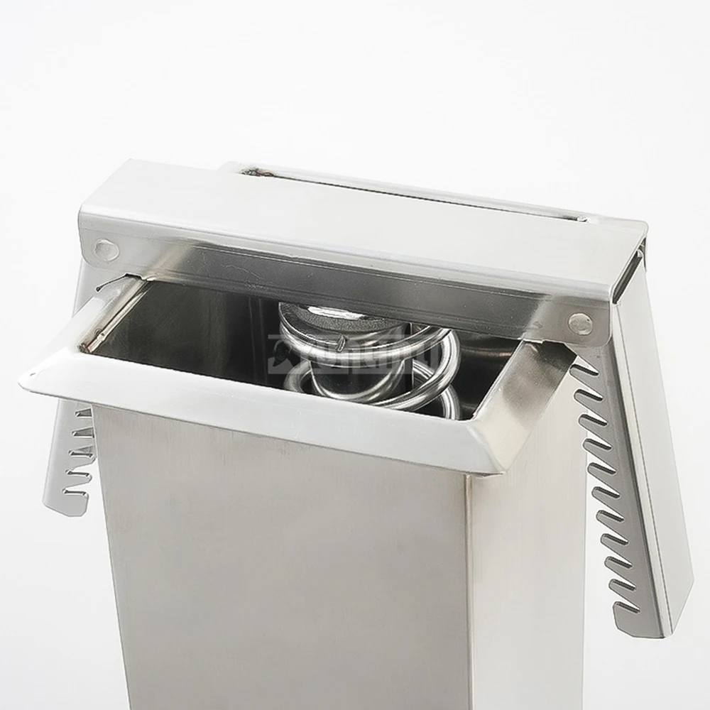 Schinkenform aus Edelstahl 304, kommerzielle große Formbox für Mittagessen und Fleisch