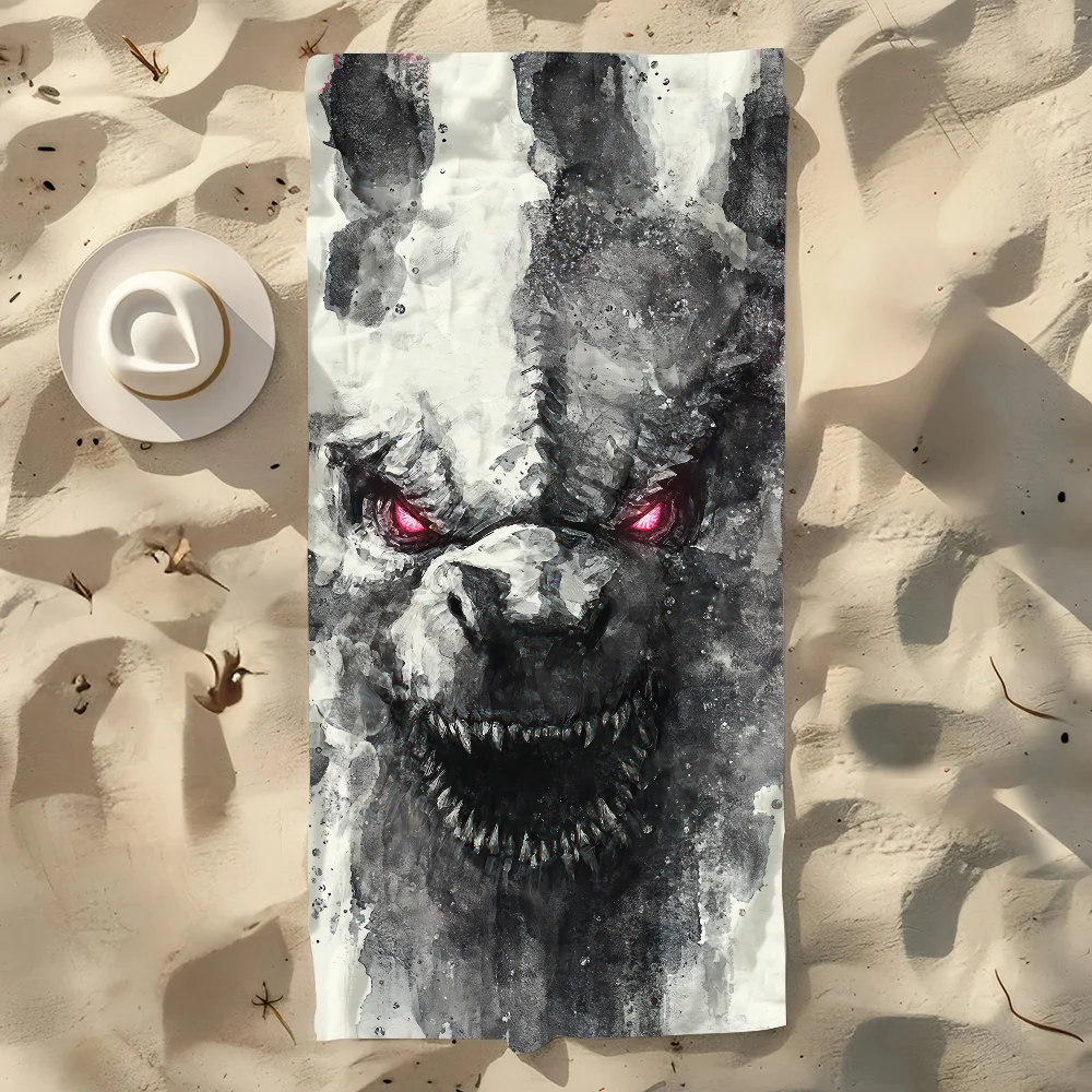 Towel Gym Shower Movie Camping Quick Dry Sports Large Beach G-GodzillaS Towels Soft Pool Gift For Travel