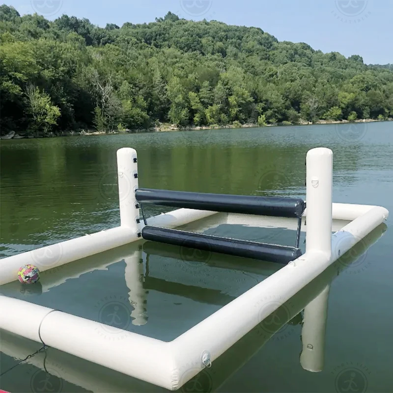 

Water Play Equipment Inflatable Water Volleyball Field Inflatable Beach Volleyball Court for Sale