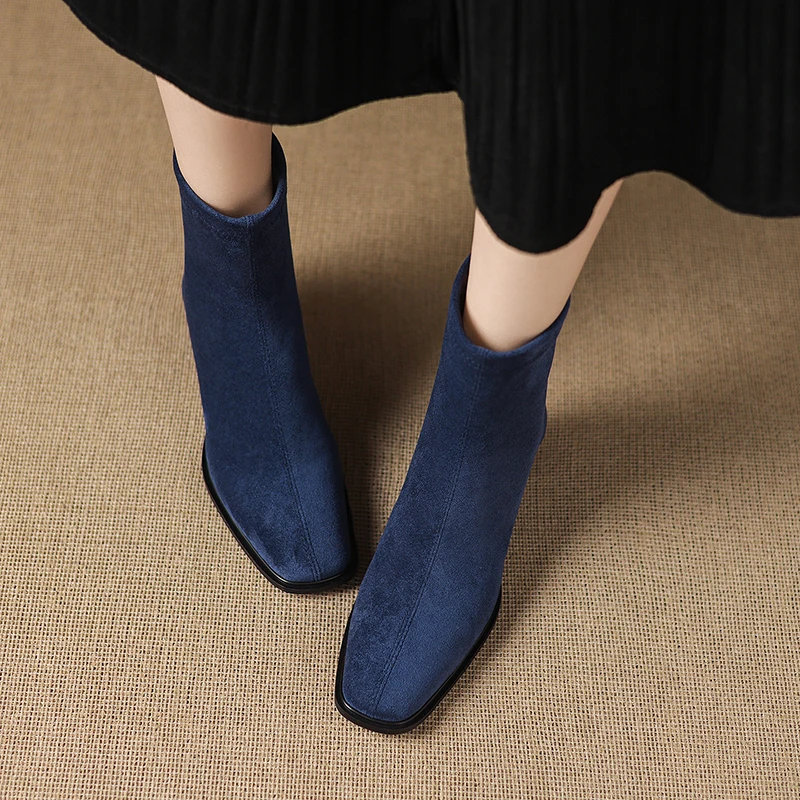 2026 new autumn winter women a - Suede Ankle Boot 评论和价格