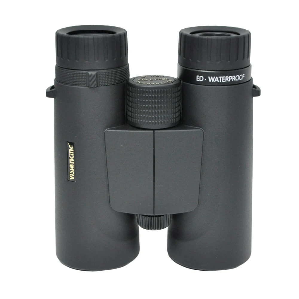 Imagem -03 - Visionking-nitrogênio 10x42 ed Binocular Poderoso Ipx7 Impermeável Bak4 Fmc Camping e Traveling Roof Telescope