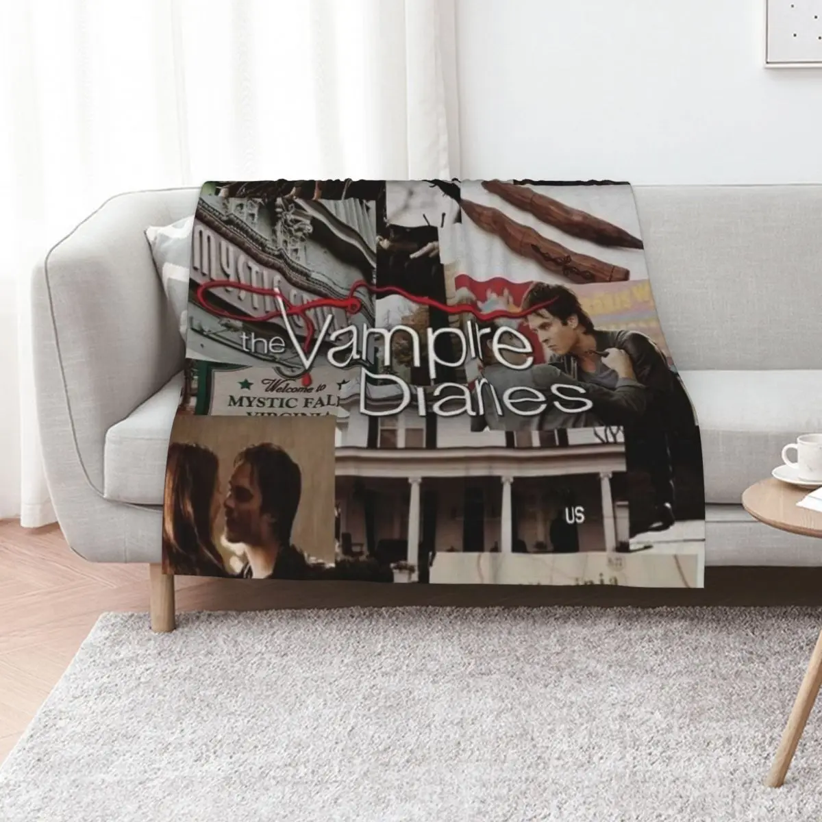 Vamp collage Throw Blanket Quilt Softest Sofa Thin Sleeping Bag Giant Sofa Blankets
