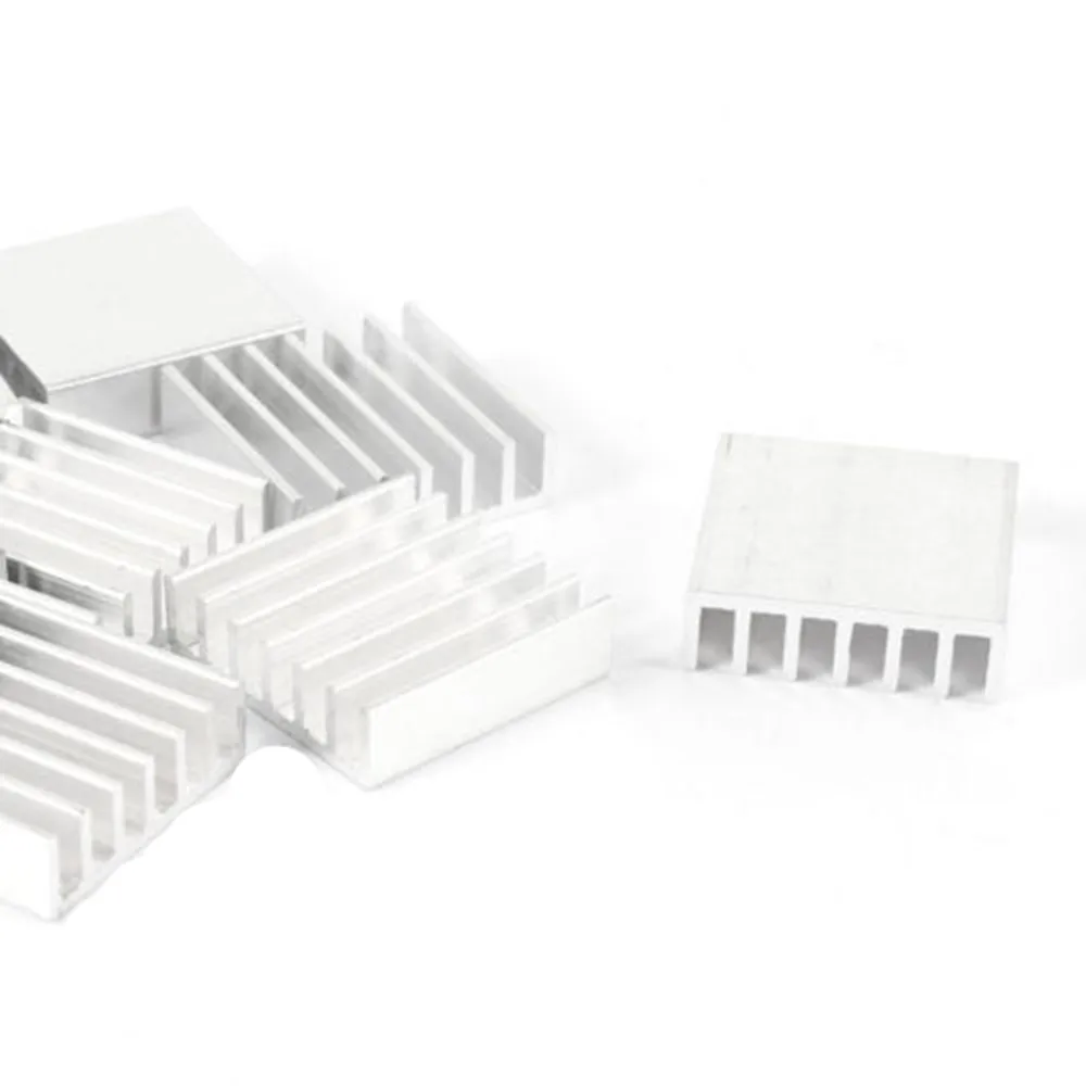 5 szt. Aluminiowy Radiator 20x20x6mm Radiator radiatora