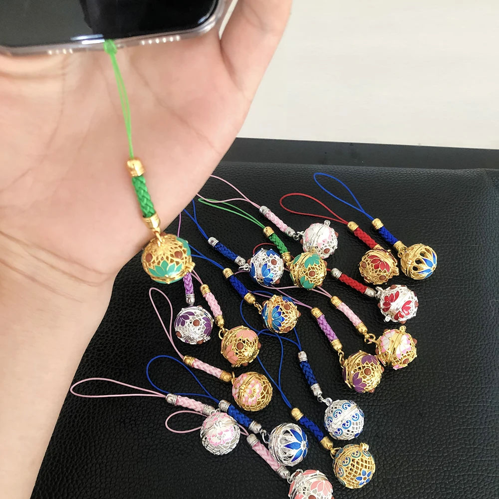 مدلاة علاج بالروائح العطرية للهاتف المحمول ، رنين المكسيك ، القصر ، المتصل القديم ، إكسسوارات متدلية ، موزع الزيت العطري ، المجوهرات #5