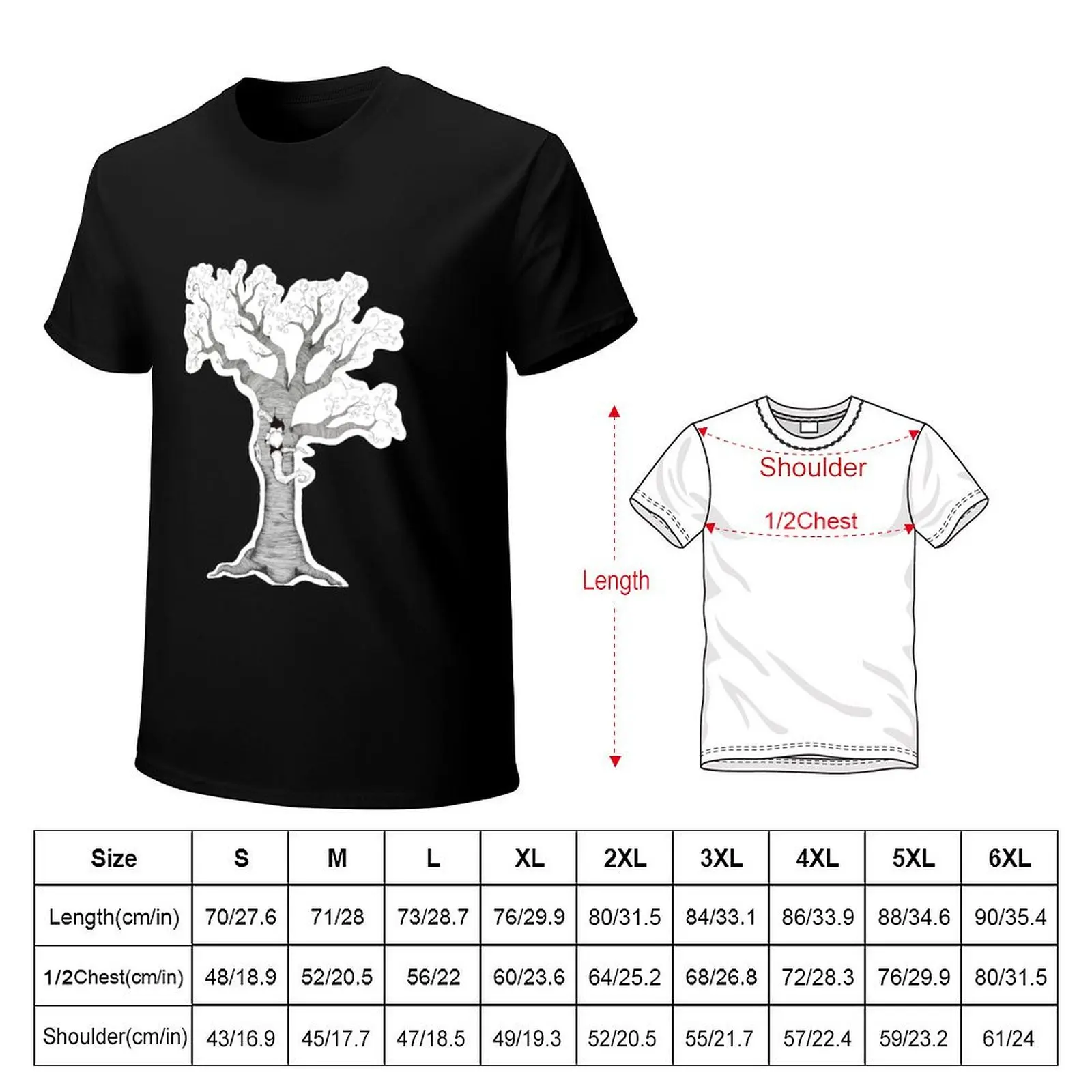plant growing out of tree T-Shirt funny meme t-shirts croswit shirt man T-shirts man plus size tops plain t shirts men