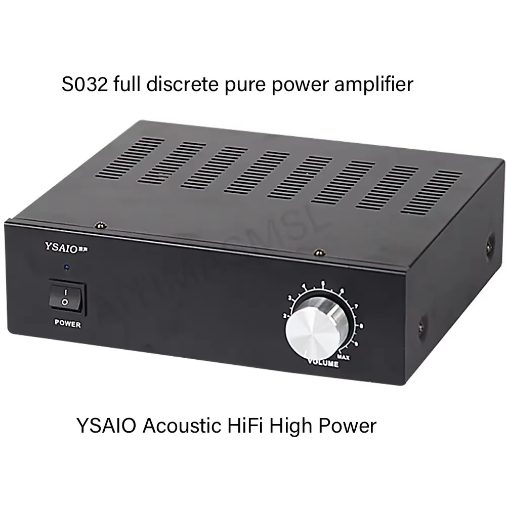 AIYIMA SMSL S032 YSAIO HiFi Combined Amplifiers 2.0 150W  Full Discrete C1237IC Full symmetry Fully differential input Amplifier