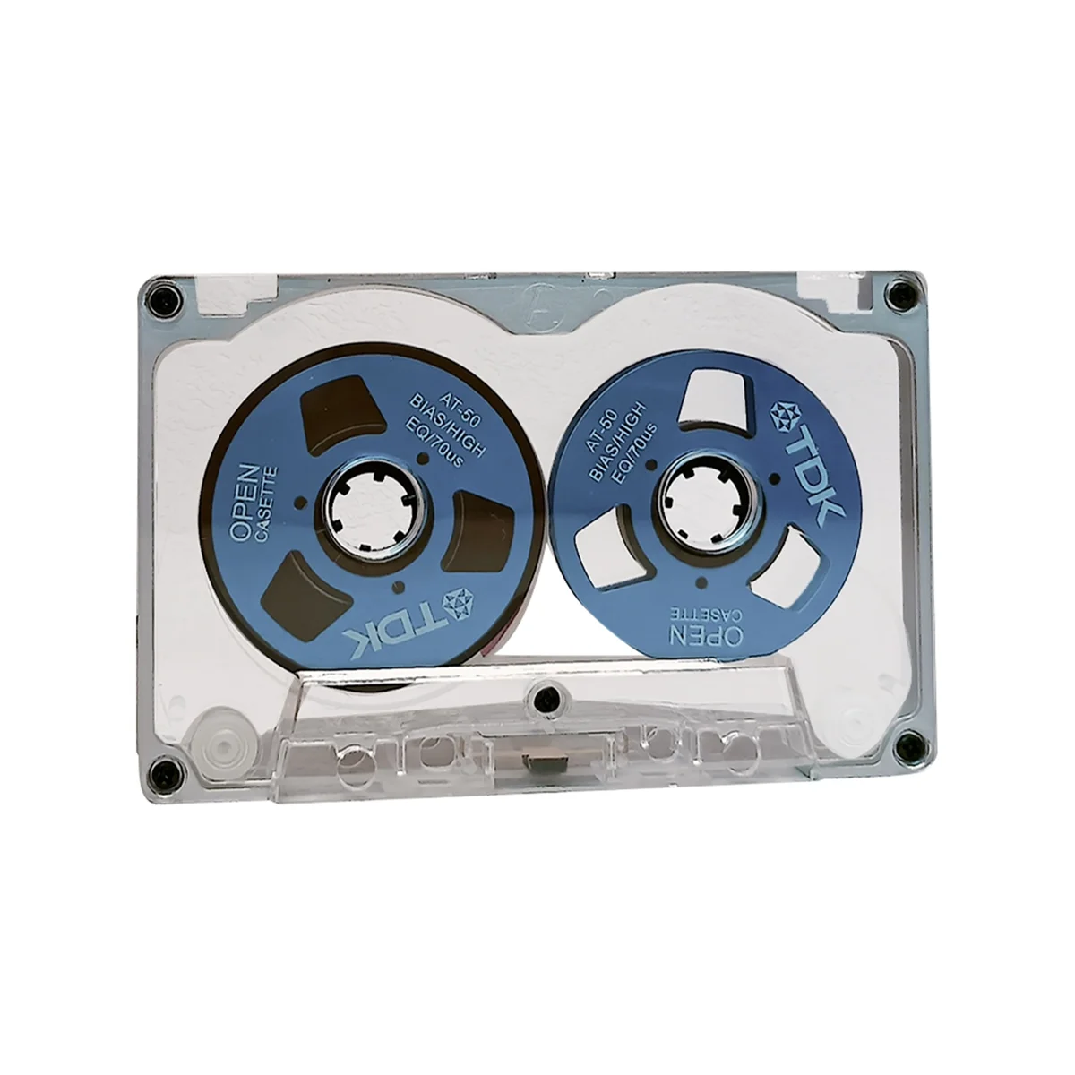 55 Minute Blank Tape Disk Double-Sided Metal Small Open Disk Blank Cassette Tape Tape Disk, D