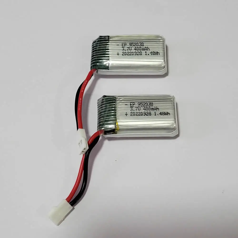 3.7V 400mAh bateria część zamienna do RC Drone Syma X15A X15T Quadcopter bateria część akcesoria 1 sztuk/2 sztuk/3 sztuk