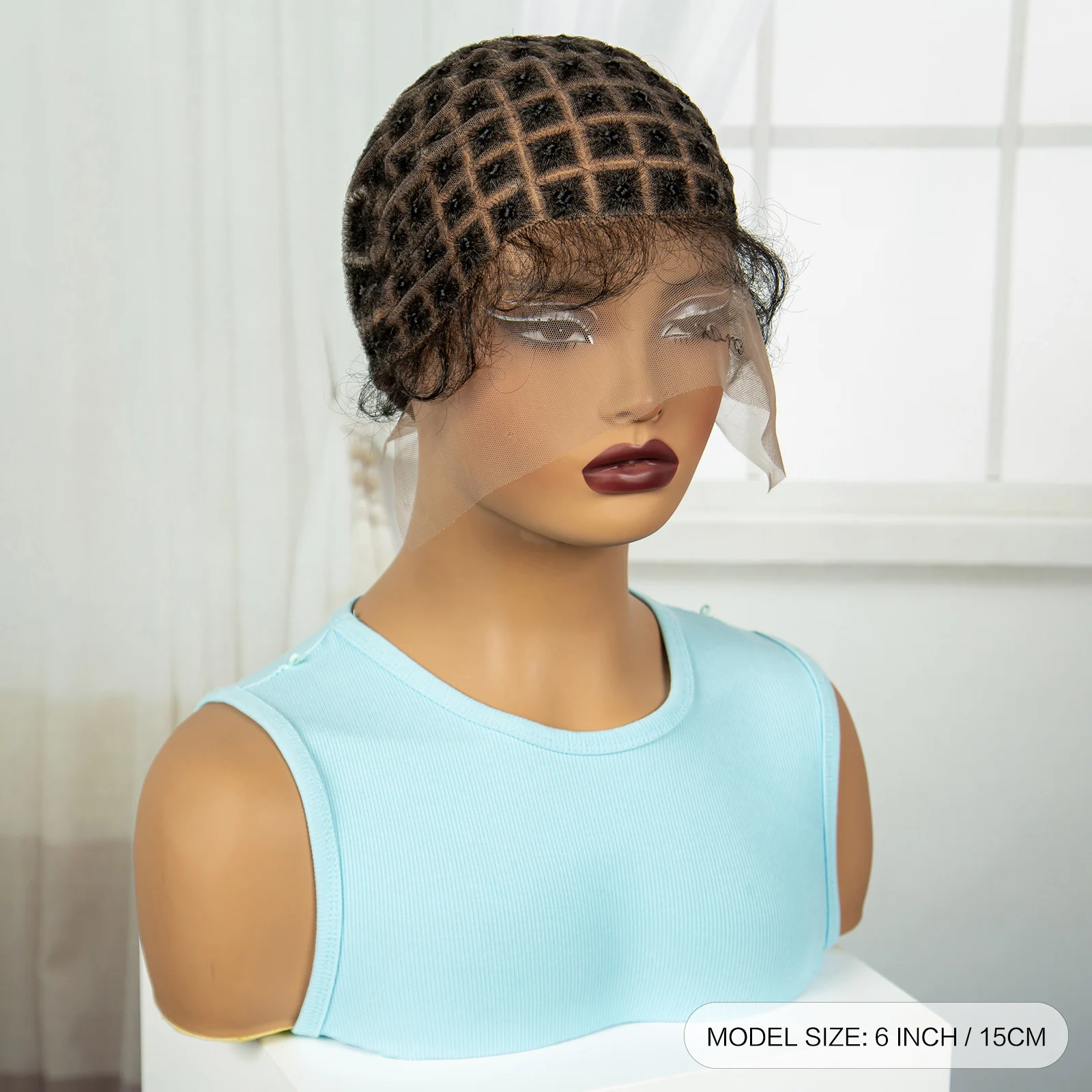 Knotless Box Braid Making Sew In Crochet Braids Cap Wig Full Lace Braided Wig Cap for Braided Wig with Baby Hair for Black Women