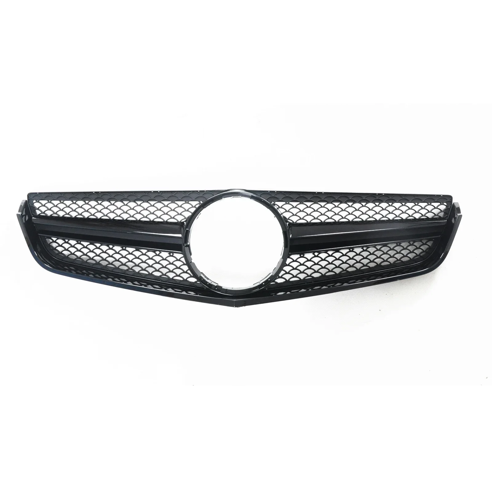 New！ Front Grille Grill For Mercedes-Benz W207 E Coupe 2 Door 2009-2013 E250 E300 E350 E500 E550 AMG Style Car Upper Bumper Hood