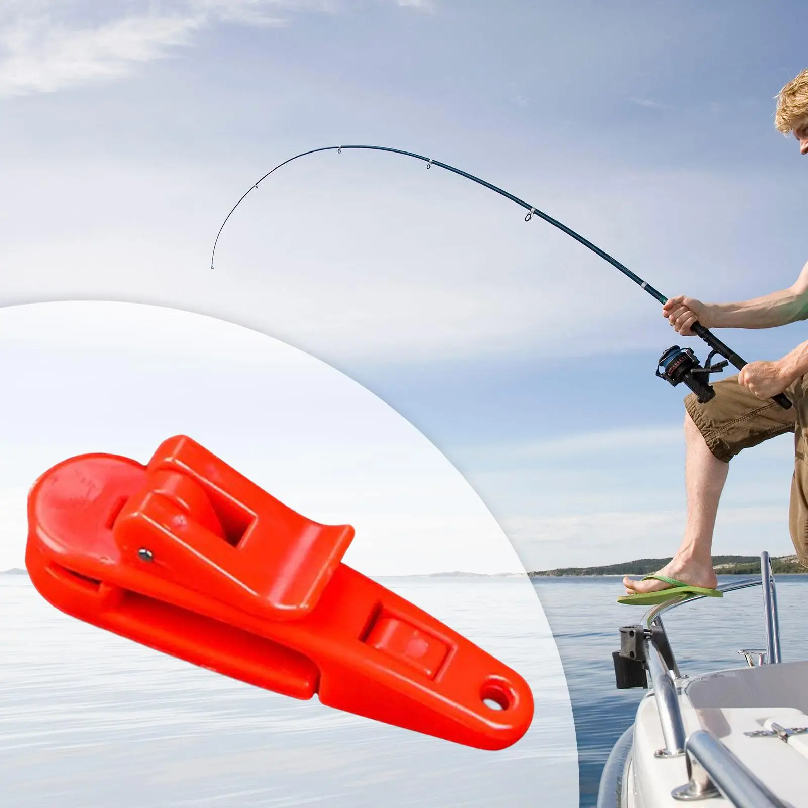 Downrigger Release Clip Premium Fishing Equipment Fishing Rig for Trolling Planer Board Outrigger Downrigger Offshore Fishing