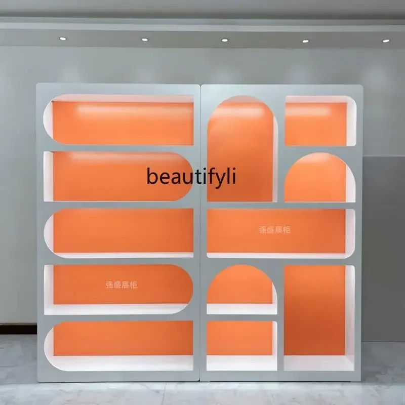 FG10Beauty salon display cabinet High-end skin care product display cabinet Nail art shelf Shelf