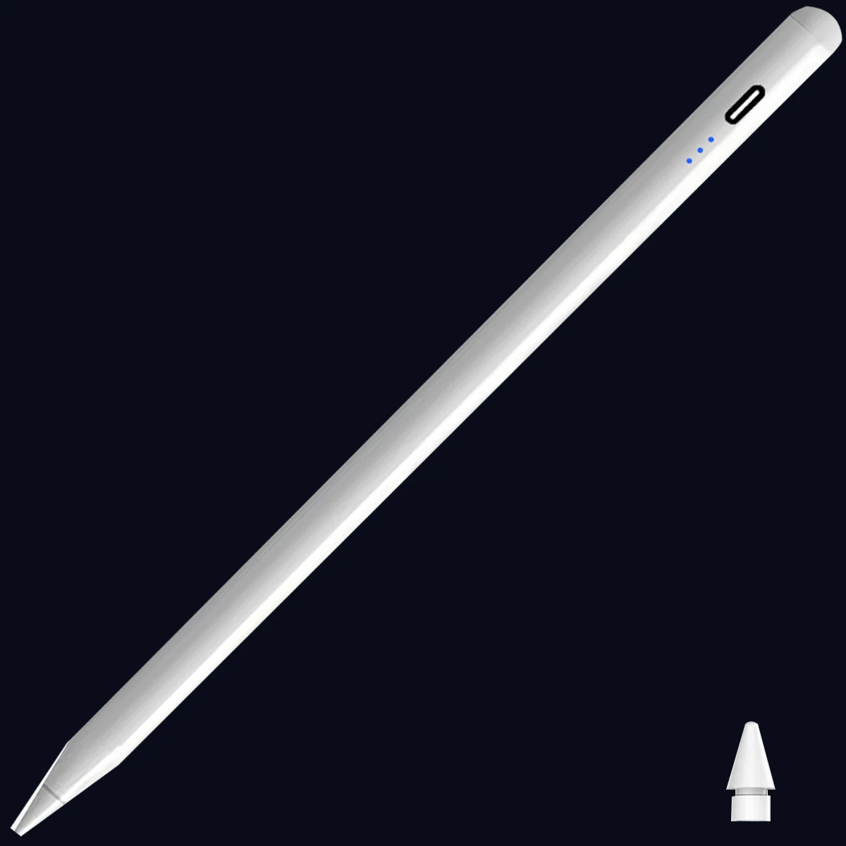 Stylus Pen for Apple iPad: Fast Charge for iPad Pencil Apple Pen with Palm Rejection Tilt Sensitivity - Pen for iPad 10/9/8/7/6,
