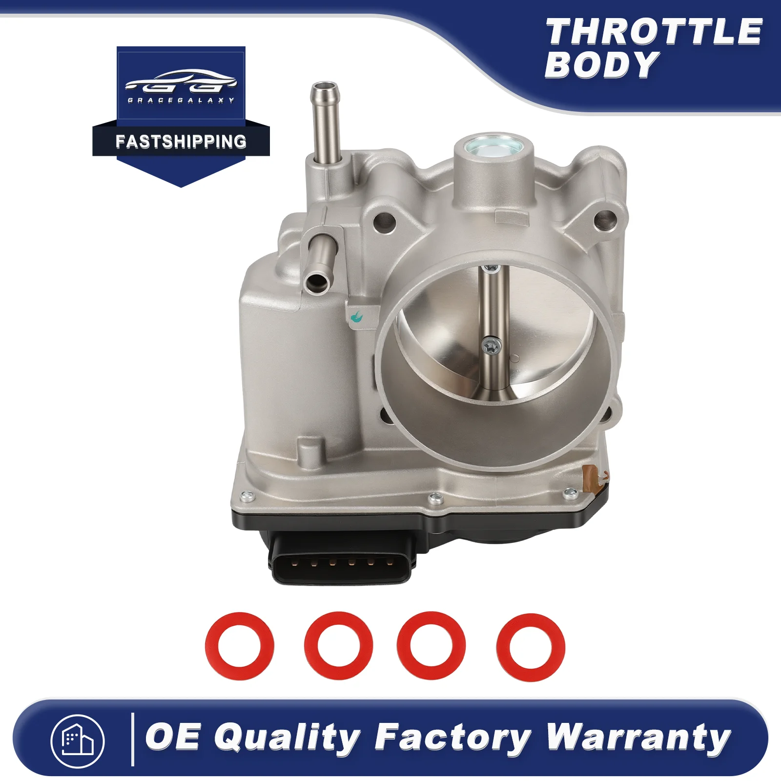 

1PC Throttle Body 161199SE0A for Nissan Sentra 2007-2019 Sentra Versa Cube Tiida 1.8L Nv200 2.0L 16119ET00A