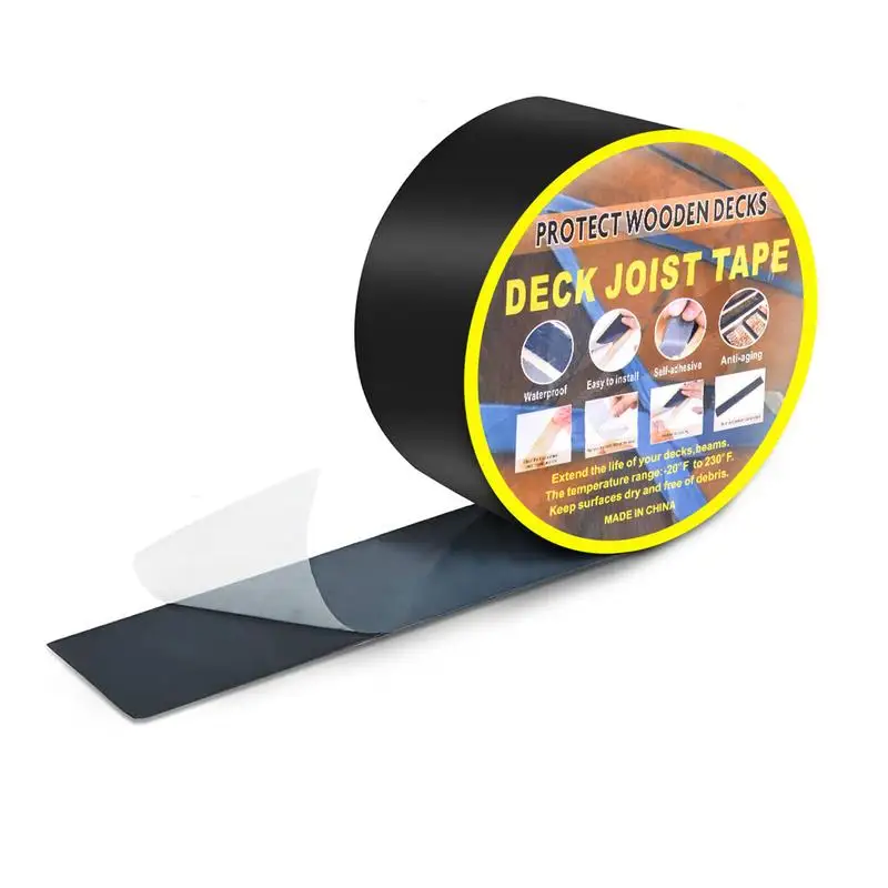 

Joist Tape for Decking Flashing Joist Tape Waterproof Roof Tape for Top of Joists Rim Joists Under Joists and Beams