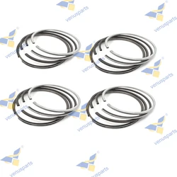 Piston Ring C240 C240-4G C240KPJ For ISUZU Engine Forklift 4-Cylinder 86*2+2+2+5mm 9-12181-603-0 5-12121-007-0 4 GROOVES