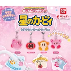 Bandai Japan Gashapon Capsule Toy Figurine Cute Star Kirby Character Marker Bag Keychain Figure Anime Miniature Model Gift