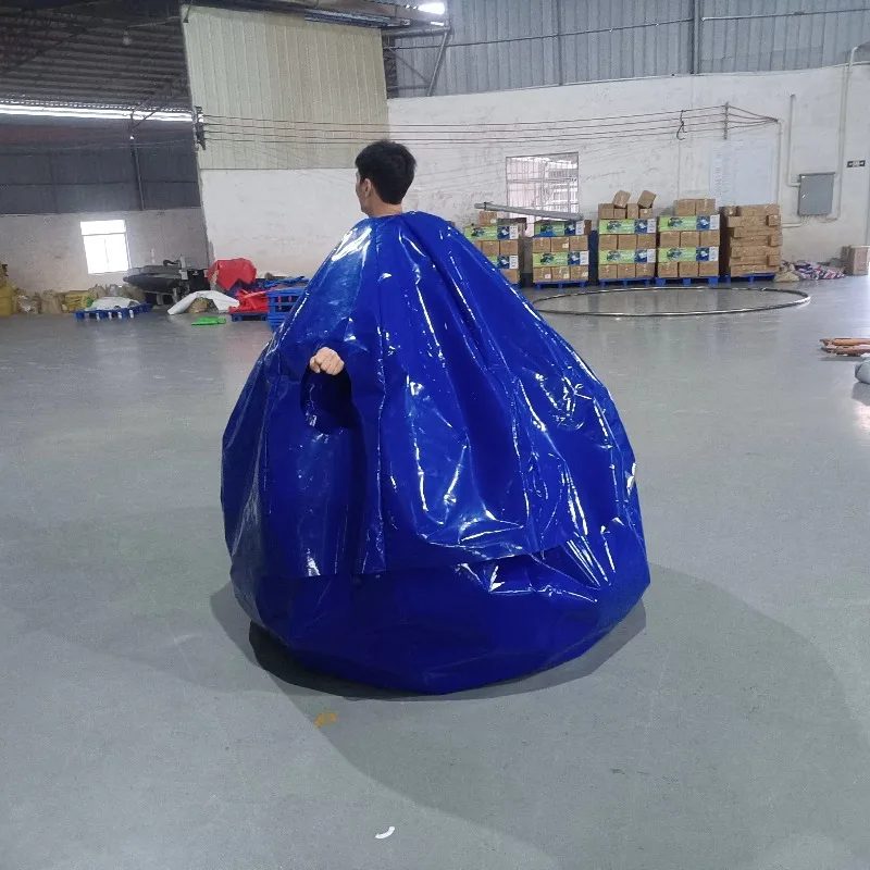 Adult Balloon Clothing with PVC Blueberry Inflatable Set