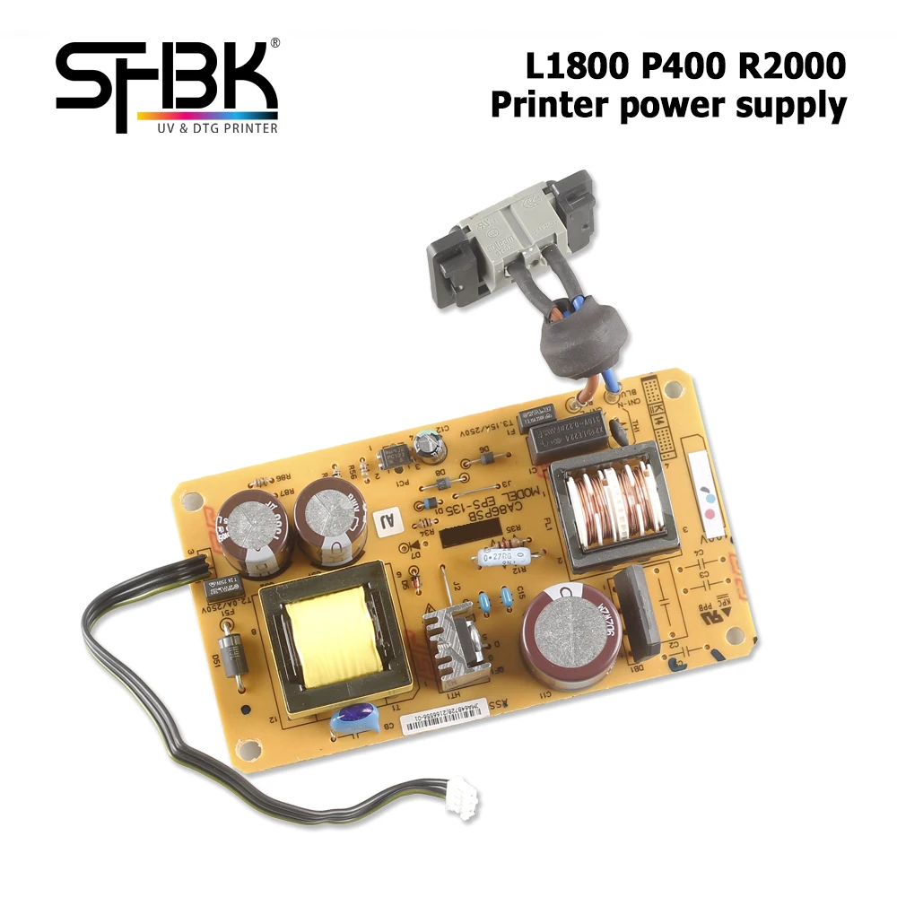For Epson L1800 Printer power supply motherboard Compatible with P400 R2000 DTF DTG UV mainboard Model EPS-135 CA86P SB