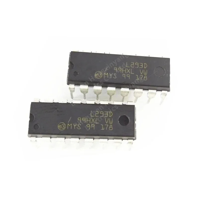 10 Stuks L293d Dip16 In-Line Stappenmotor Controller Driver Chip