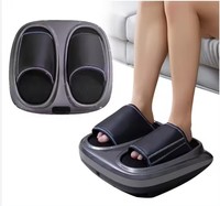 Electric Foot Massage Shoes Shiatsu Foot Massager Machine with Roller Soothing Heating Air Compression Deep Kneading