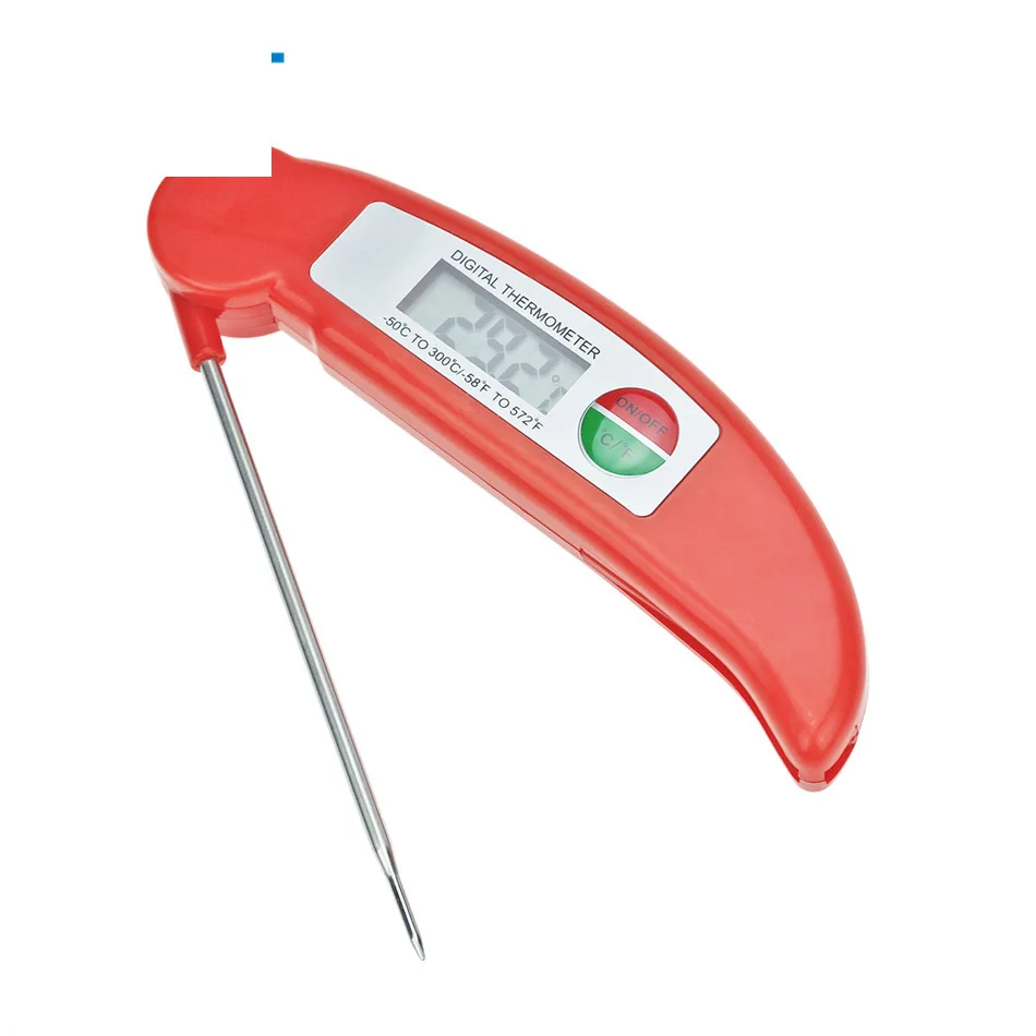 

30PCS Food Product Milk Bbq Pork Chop Stainless Steel Insert Kitchen Bbq Folding Needle Portable Water Thermometer Ys106