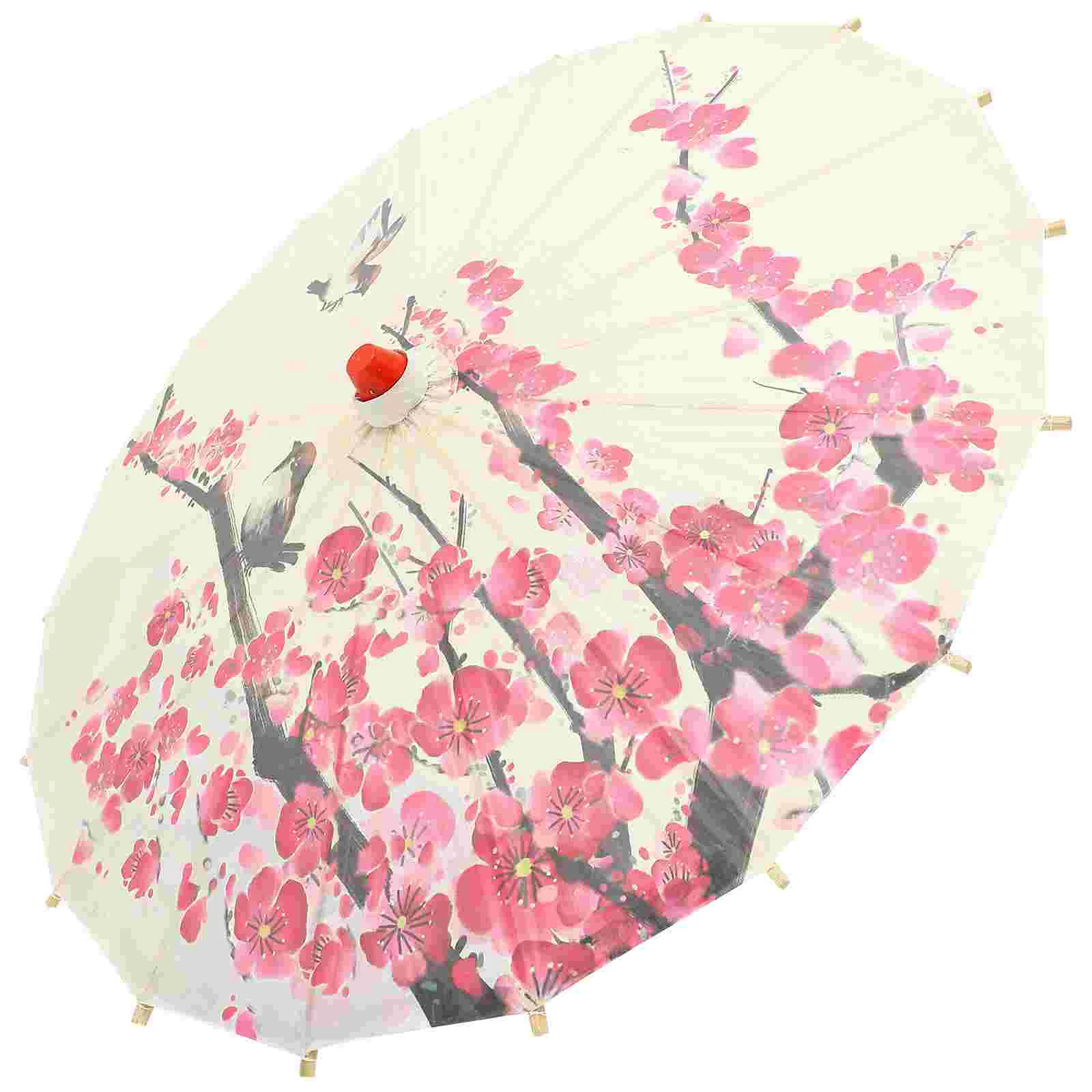 Paper Parasol Umbrella Chinese Japanese Decorative Umbrella Wedding Bridal Party Photo Prop Decorative Paper Umbrella