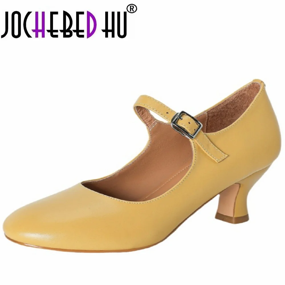 【jochebed-hu】zapatos-de-tacon-clasicos-hechos-a-mano-para-mujer-punta-redonda-cuero-genuino-calidad-superior-zapatos-de-tacon-medio-mary-jane-con-hebilla-34-40