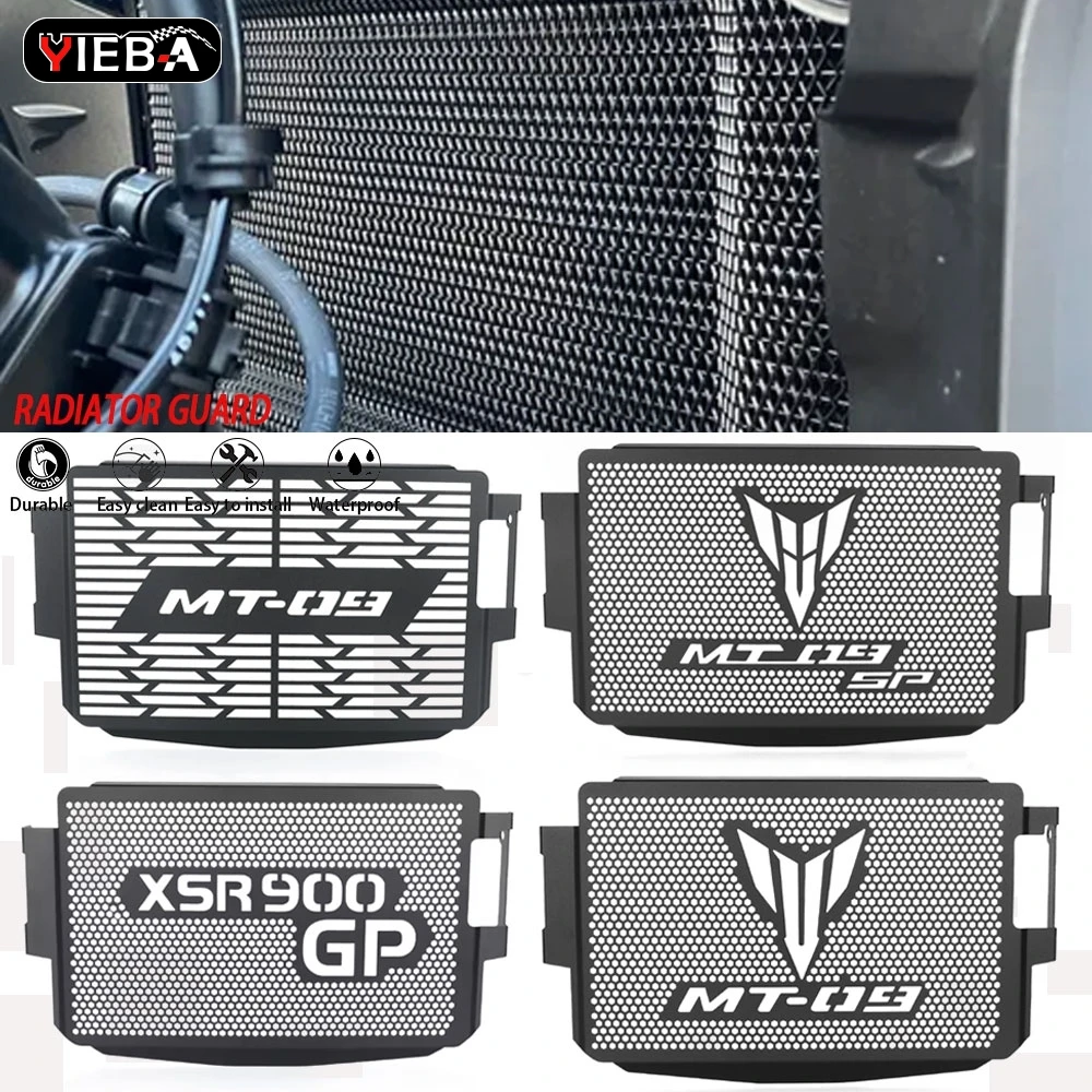 New Motorcycle Radiator Grille Guard Protector Cover For Yamaha MT09 MT-09 SP MT-09SP XSR 900 2024 2025 2026 XSR900 GP XSR900GP