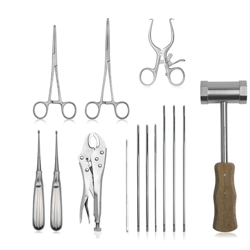 Customized High Quality Equine Trephination Instrument Set Advanced | Eickemeyer Veterinary Equipment