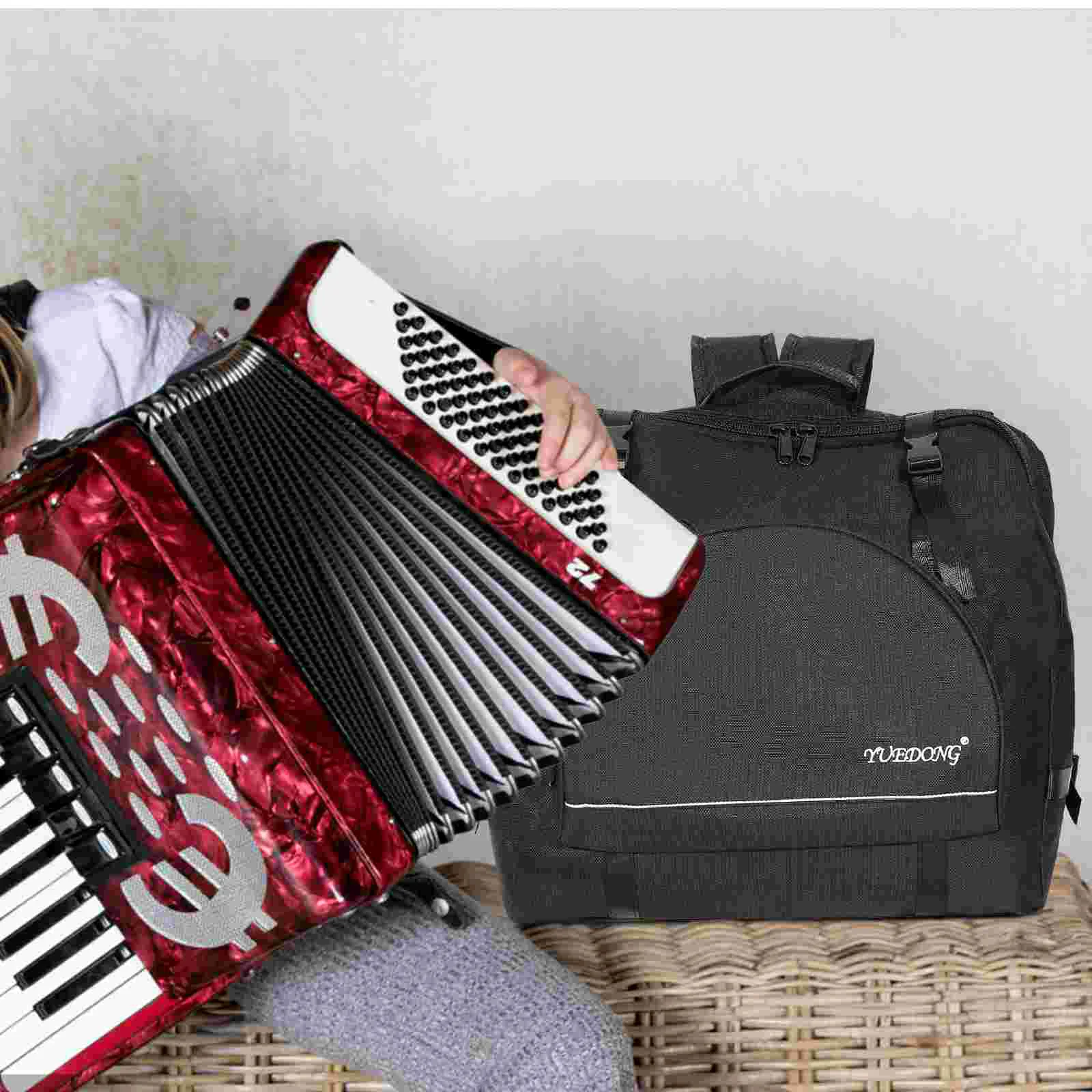 Accordion Bag Accordion Storage Bag Thicken Shockproof Musical Instrument Backpack accordion case accordion holder