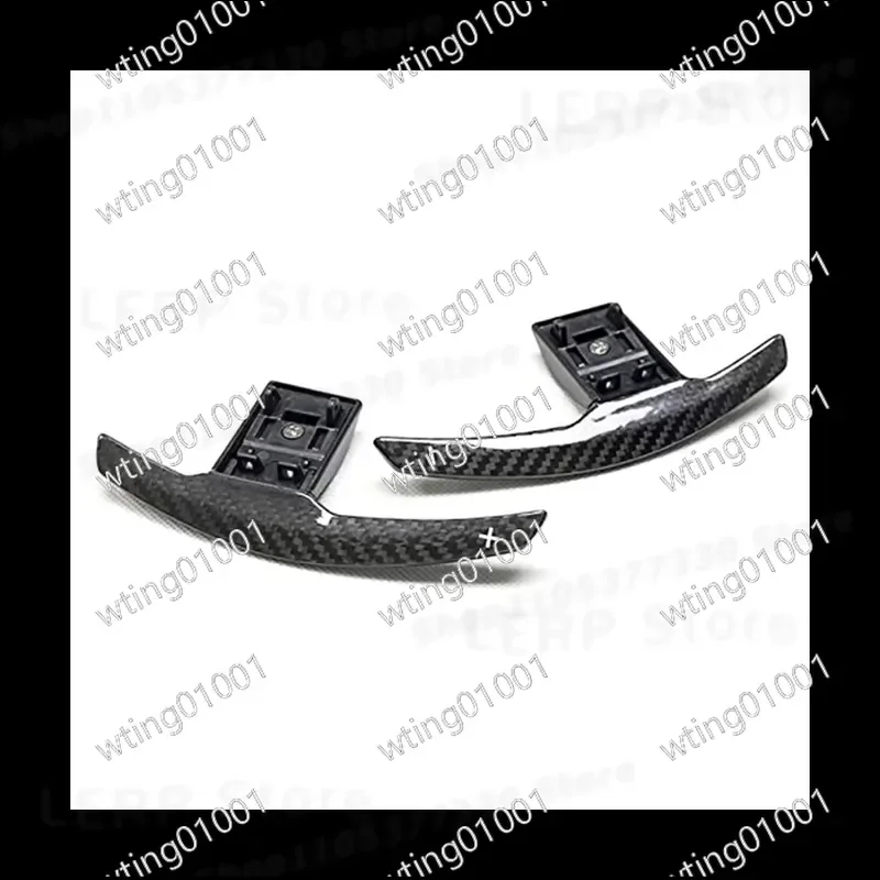 for BMW F36 F21 F22 F32 F30 F02 F80 F11 F06 F20 F23 F10 F12 F26 F15 M3 M4 M5 M6 X-T Glossy Black Carbon Fiber Paddle Shifters