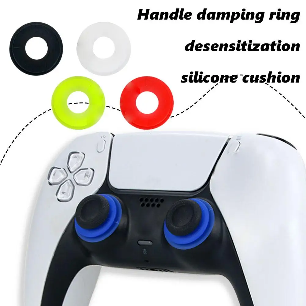 Handle Damping Silicone Pad Aim Assist Rings Motion Control For Ps5 Ps4 One Series S Controller Guard Sensitivity Damping R L8w9