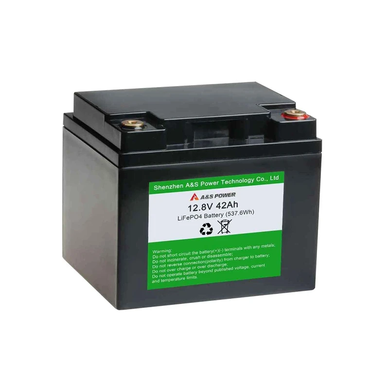 32700 12.8v 42ah lithium iron phosphate lifepo4 12v 40ah battery for emergency light power