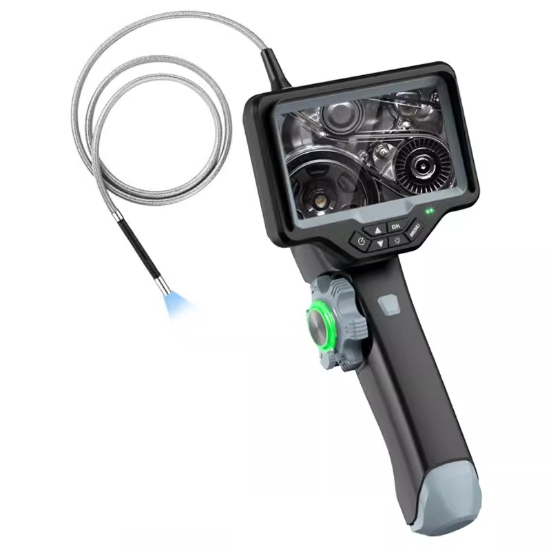 CT40 Best Selling Borescope 2.8/4/6mm Inspection Borescope Camera HD Quality Articulated Video Endoscope with Fiber Optic Lens
