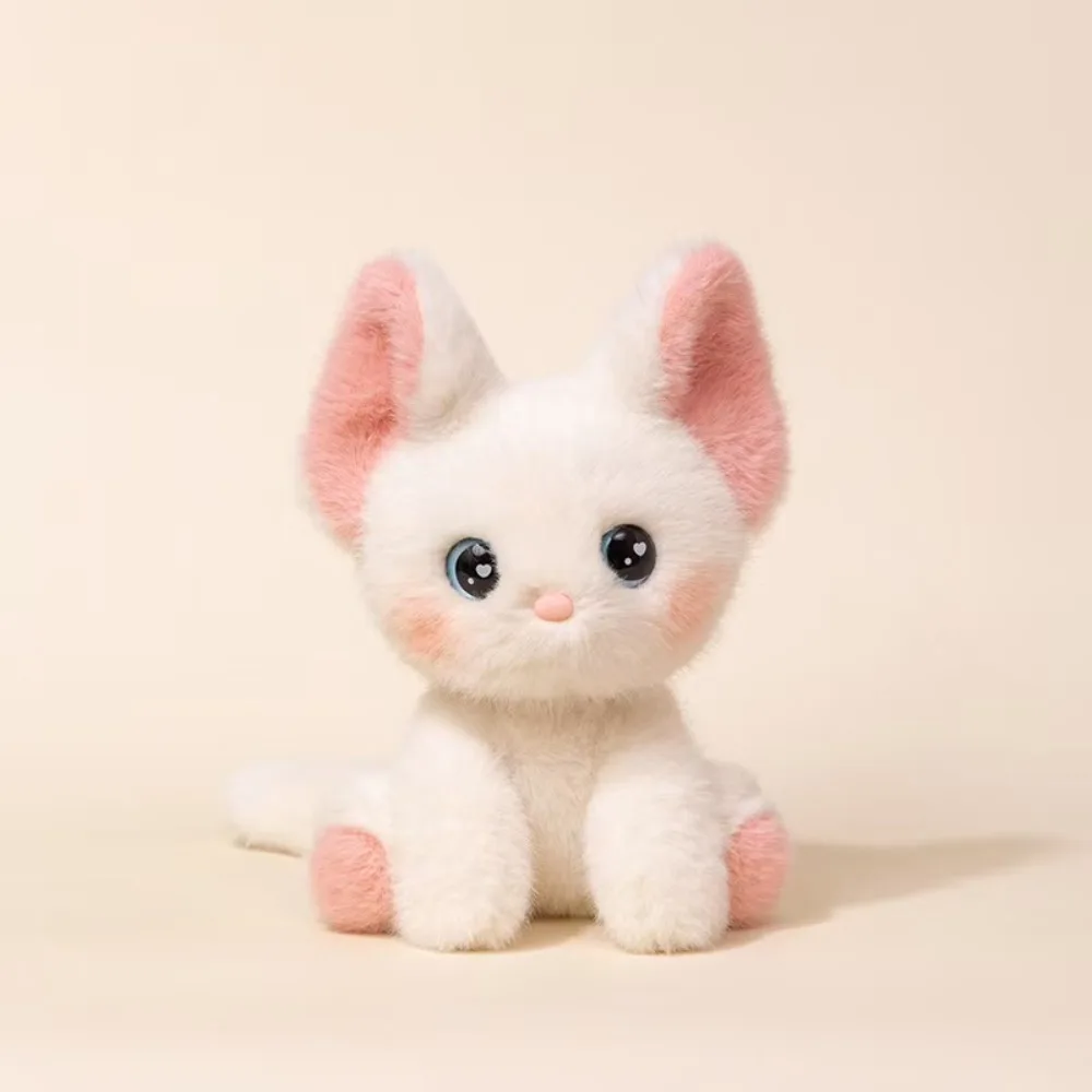 

Мягкое животное сиамский кот плюшевая кукла-котенок настольное украшение чучело Дьявон Рекс 24 см милый сидящий кот плюшевая кукла домашний декор