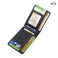 Mini Bag Bank Card Cover Rfid Wallet For Business Gift Portable Men/Women's Short Wallets RFID ID Card Clip Handheld Pouch