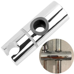 Universal ABS Adjustable Clamp Shower Head Holder Bracket Shower Slide Rail Bar Holder Bathroom Accessories Home Replacement