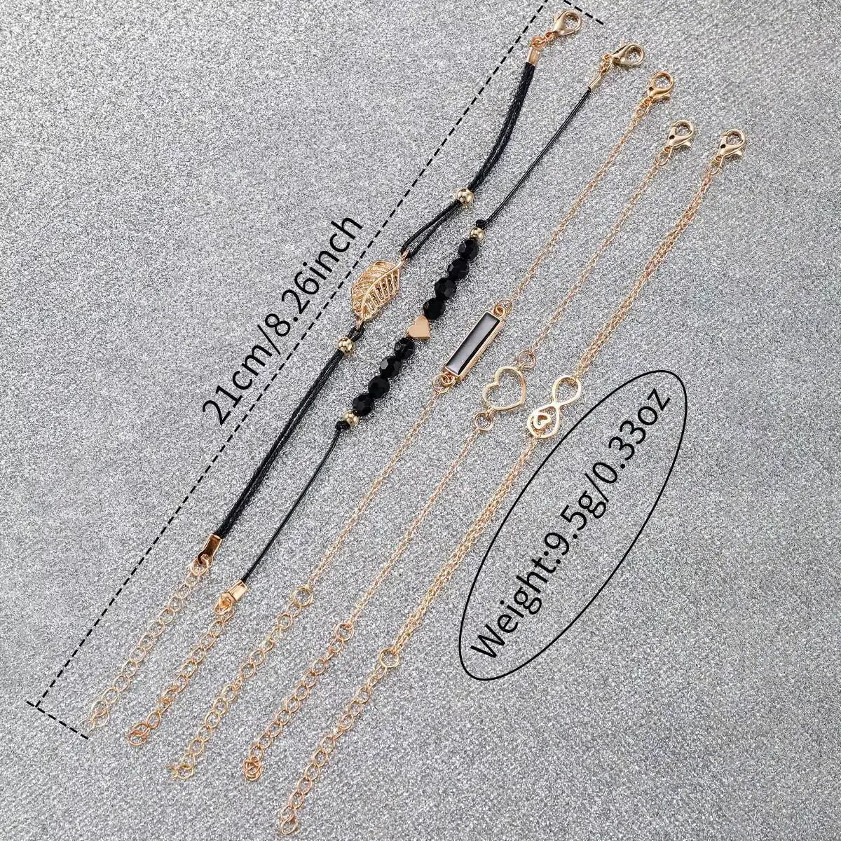 Reloj de pulsera y pulseras de cuero PU analógico para mujer, reloj de cuarzo de flores casuales, 6 piezas por juego