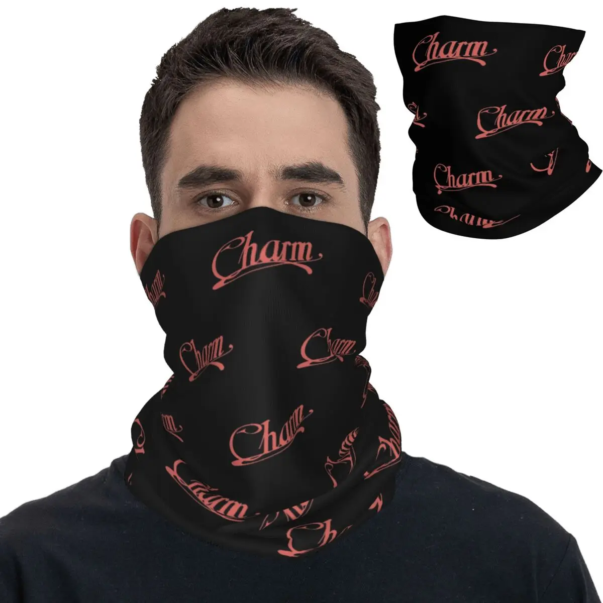 Clairo Charm 2024 New Album Bandana Neck Gaiter Printed Balaclavas Face Mask Scarf Multi-use Headwear for Men Women Adult Winter