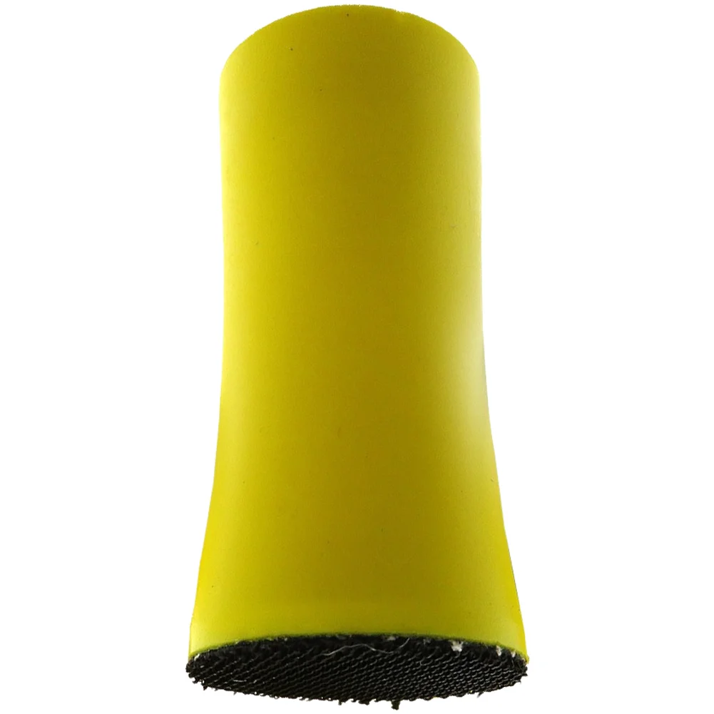 Manual PU Sanding Pad for Wood Surfaces with Suction Cup Base and Self Flocking 5x10cm 5.5x12cm 6.6x9.6cm 7.1x12cm