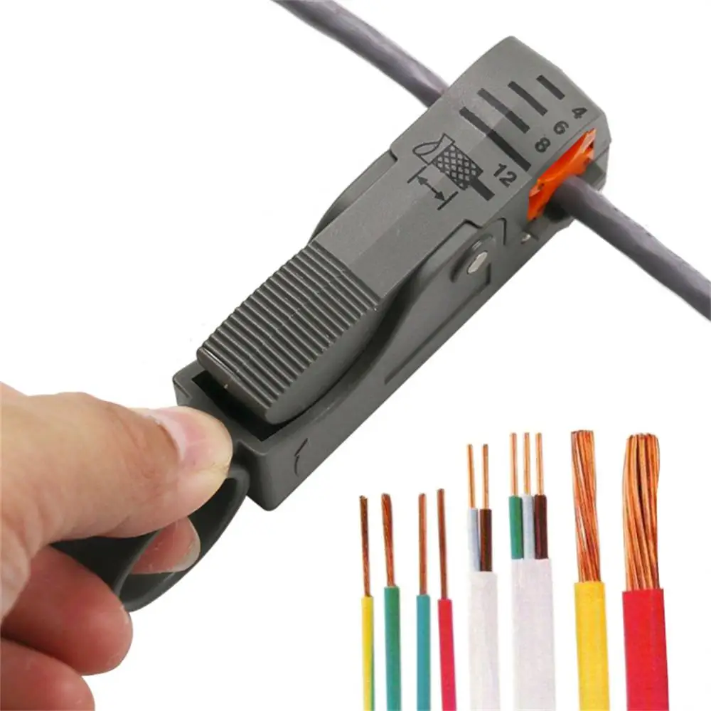 Alicates Multiherramienta Automáticos para Pelar Cables, Pelacables Coaxiales, Herramientas Manuales, Alicates para Pelar Cables, Cuchillo, Accesorios para Electricistas