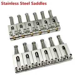 Electric Guitar Tremolo Bridge Stainless Steel Saddles 10.5MM/10.8MM For ST TL Guitar Parts 【Made in Japan】