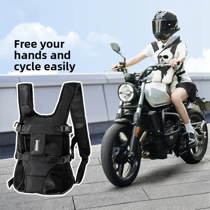 Chest cat bag New chest pet bag Dog backpack Going out carrying bag Small and medium dog riding