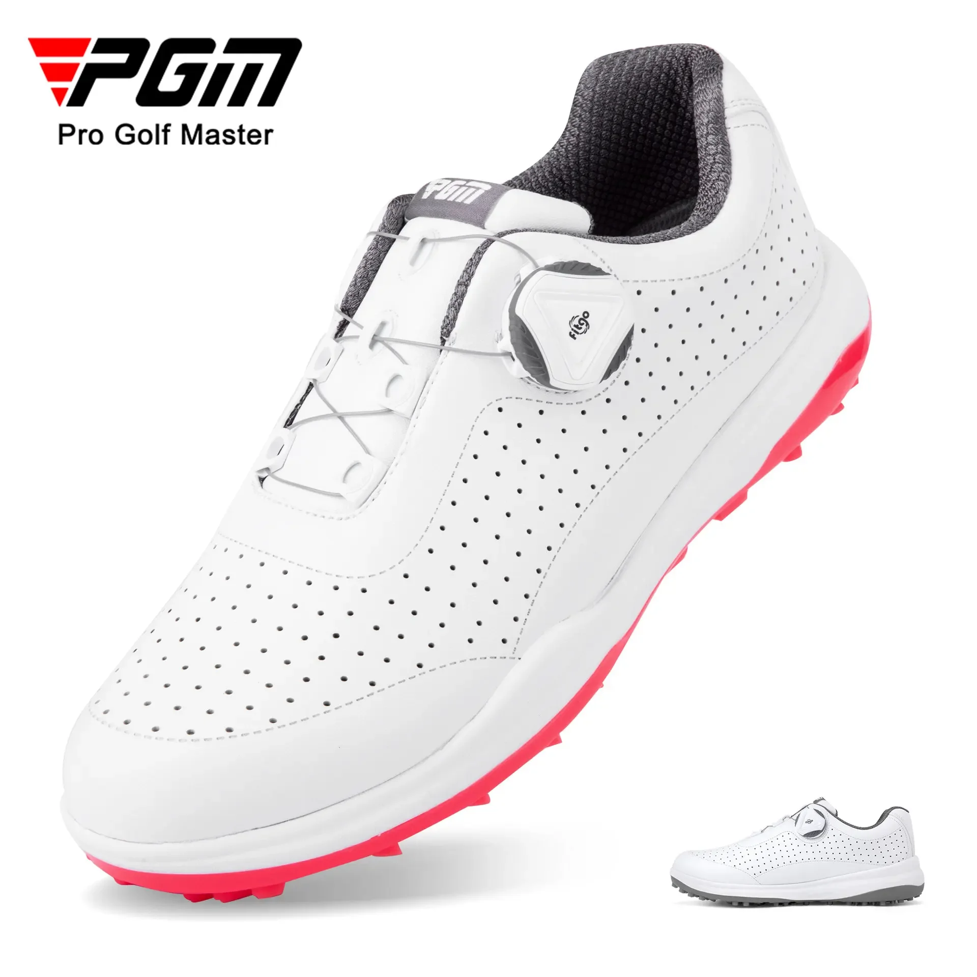 

PGM Golf Women's Shoes Anti-Slip Sneakers New Air Hole Knob Buckle Golf Shoes Women