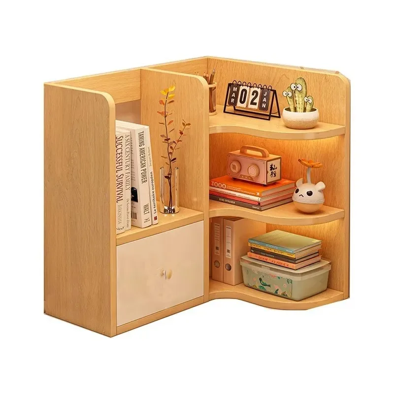 

Storage rack Student dormitory table shelf Simple household storage small bookcase